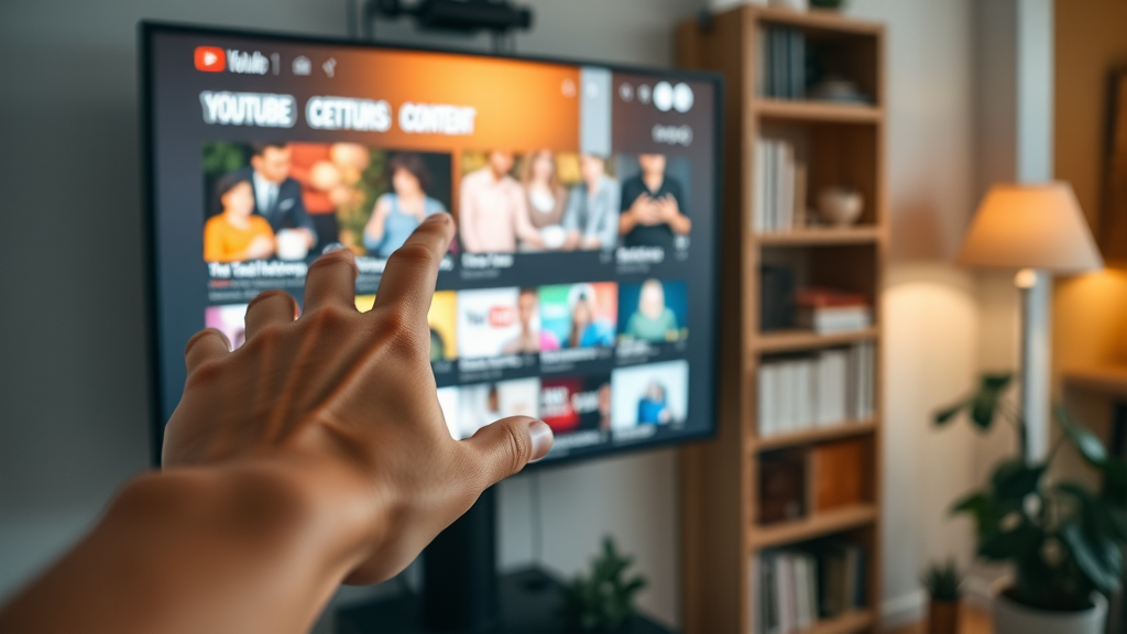 dynamic youtube interface showcasing philanthropy content